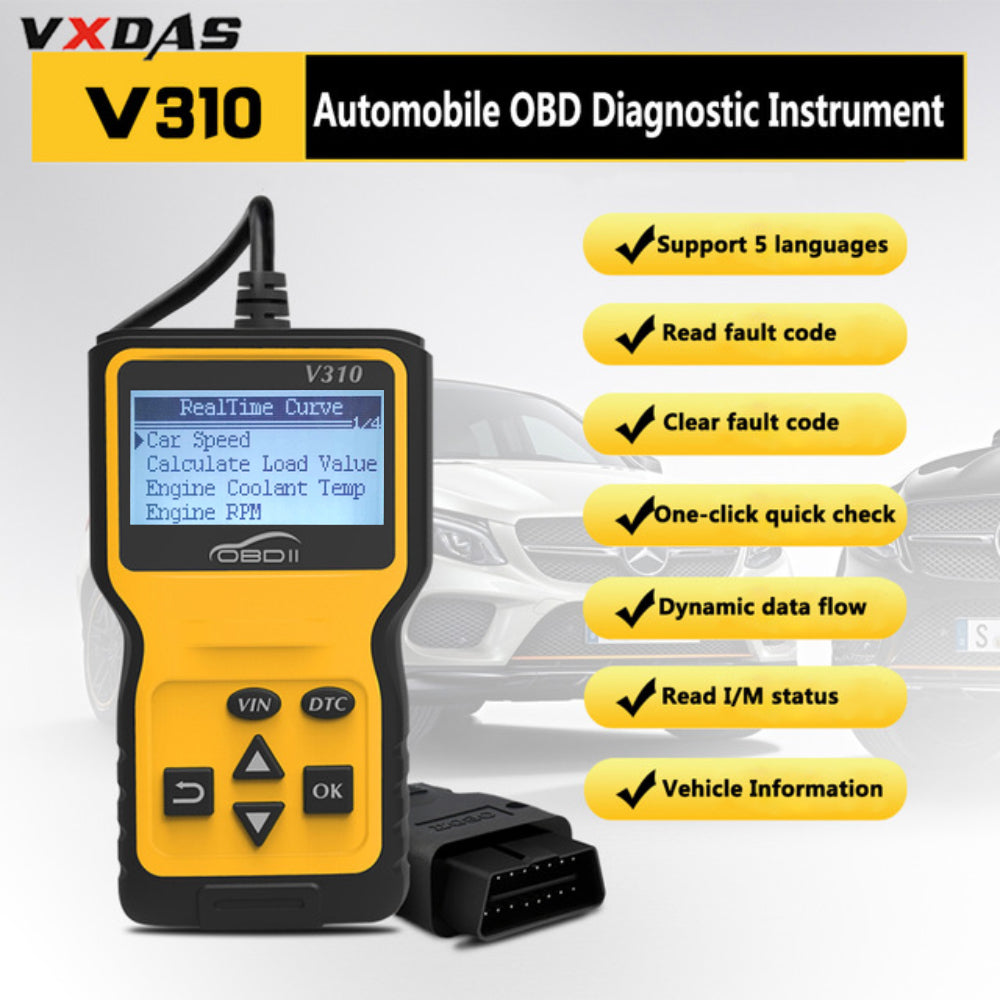 New V310 Car Diagnostic Scanner Tool