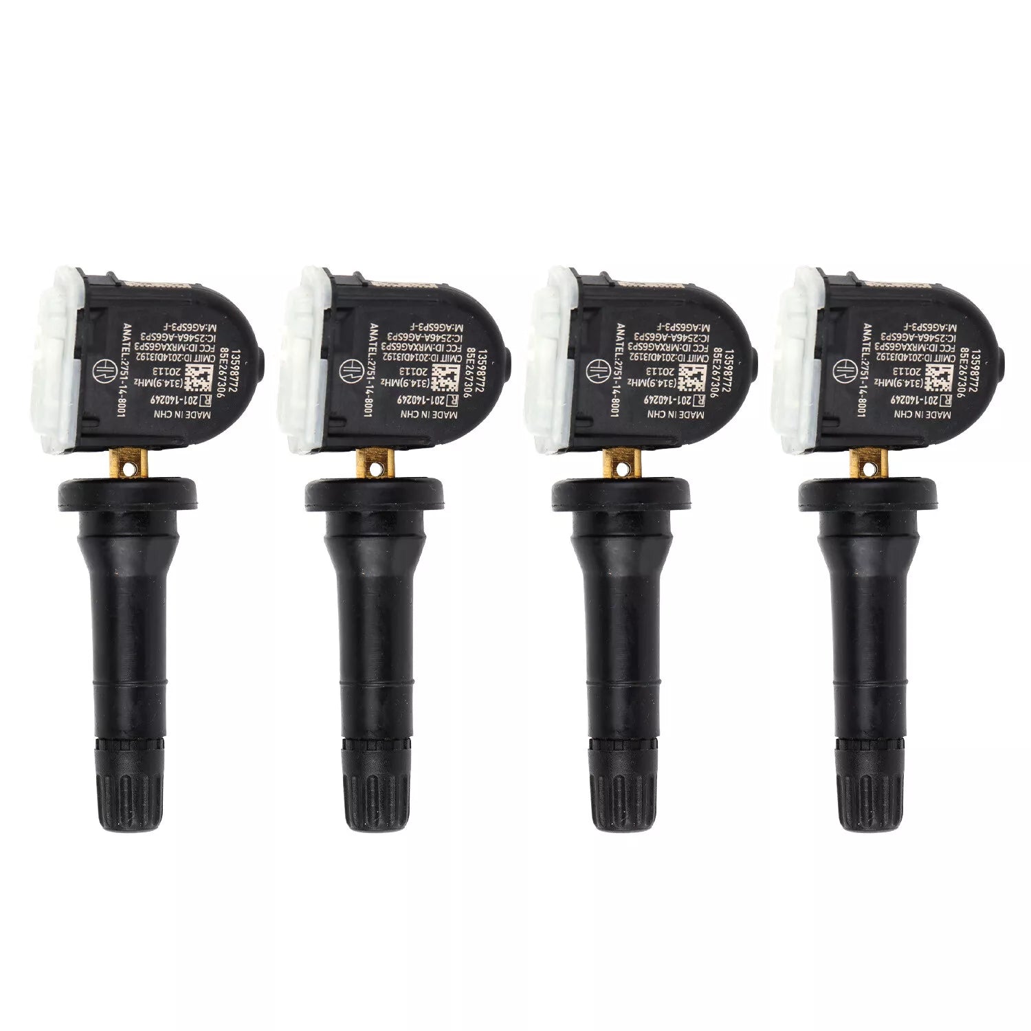 4-Pack TPMS Tire Pressure Sensors For Buick Chevrolet GM – 13598771 13598772 – Geartronics