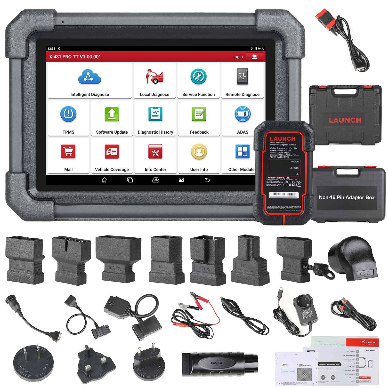 thumbnail image 2 of 2025 LAUNCH X431 PRO TT V+ – Bidirectional Diagnostic Scanner, ECU Coding, 2 Yr Free Update 2 of 5