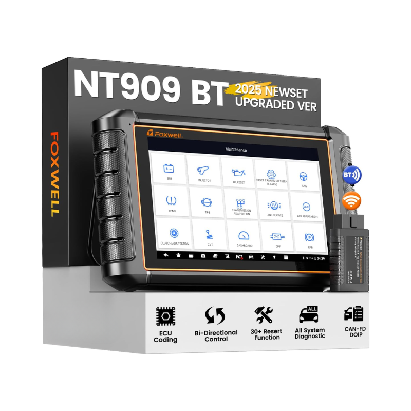 thumbnail image 2 of Foxwell NT809 Bi-Directional OBD2 Scanner – Full System Diagnostic Tool With 3-Year Update 2 of 5