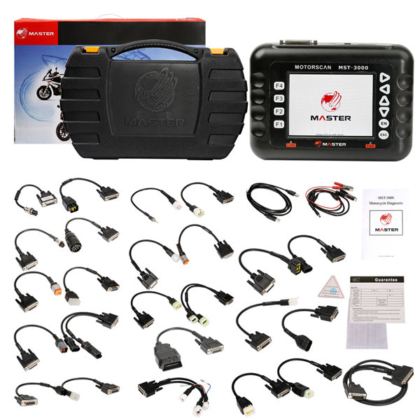 Newest Master MST-3000 Universal Motorcycle Diagnostic Scanner Motorbike Electronic Diagnostic Tool - VXDAS Official Store