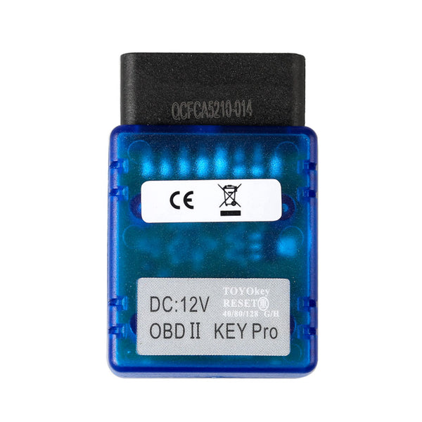 TOYO KEY OBD II Key Pro For Toyota ID72(G) G & H all key lost Works with MINI CN900/ND900 - VXDAS Official Store