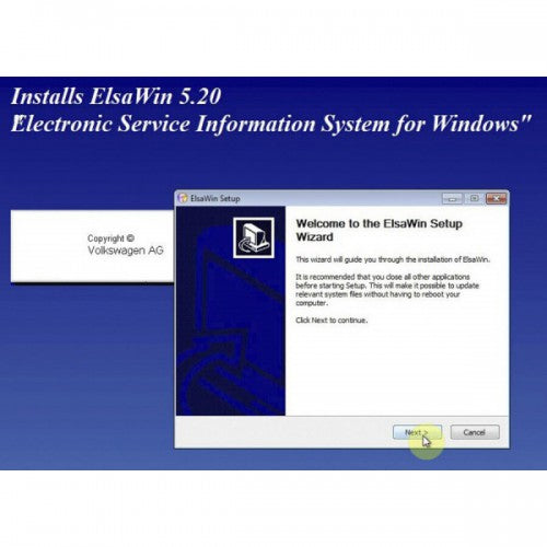 ELSAWIN 6.0 Electronic Service Information for Audi-VW Support Multi-Language - VXDAS Official Store