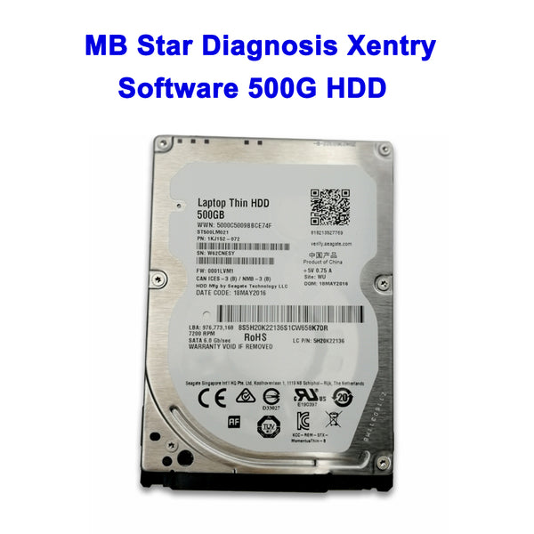 MB Star Diagnostic Xentry Software V2021.03 Win10 64bit System 