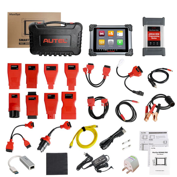 Autel MaxiSYS MS908S Pro OBD2 Auto Diagnostic Scanner Tool ECU Tester Programming J2534 MS908 Pro Programmer with WiFi Update Online - VXDAS Official Store