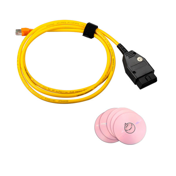 BMW ENET (Ethernet to OBD) Interface Cable E-SYS ICOM Coding F-Series -  Auto Diagnostic tools