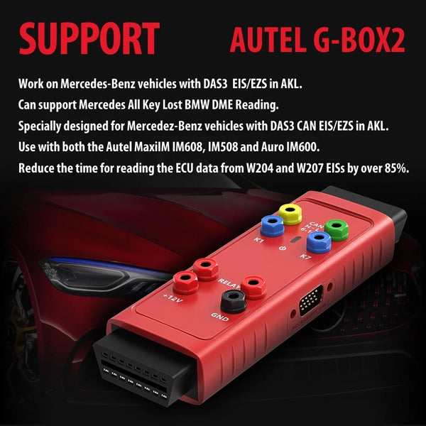 Autel G-BOX2 Programming Adapter Accessory Tool for Mercedes Benz