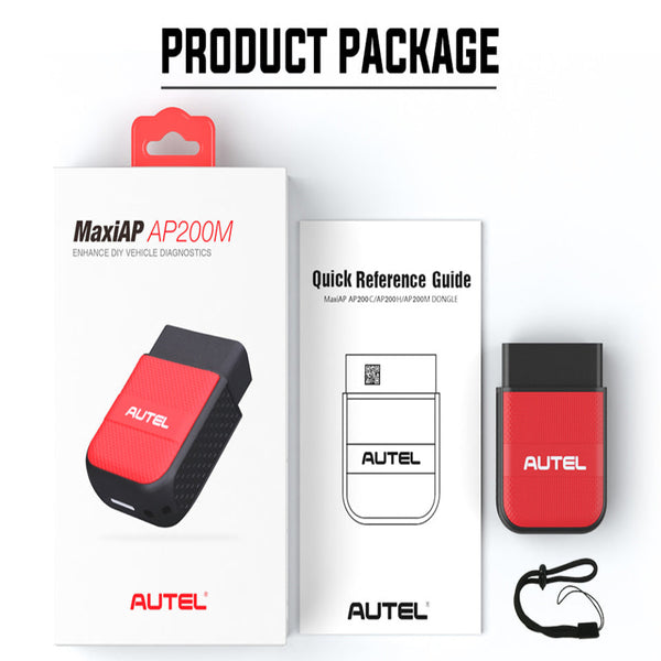 Autel MaxiAP AP200M  package
