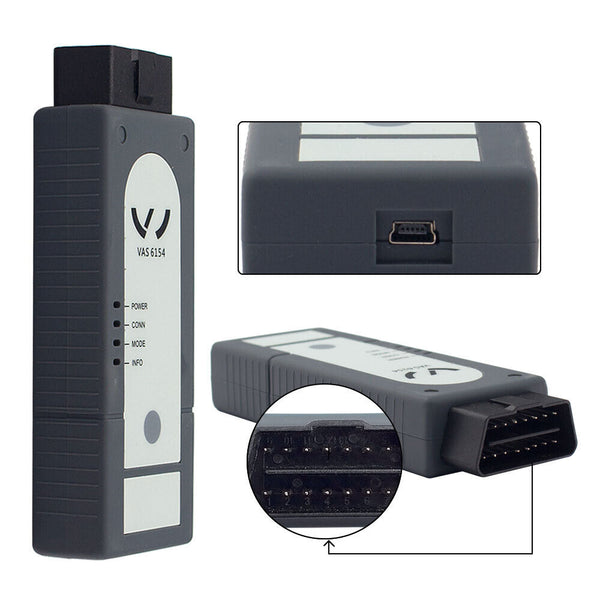 V-AS 6154 Interface VAG Diagnostic Tool With OKI Chip for V-W A-udi Skoda till 2024