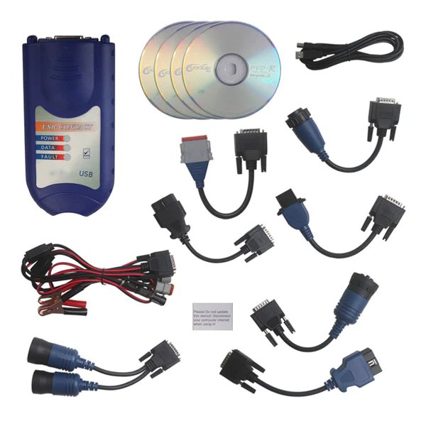 XTruck USB Link 125032 Heavy Duty Truck Diesel Diagnosis Interface with Software - VXDAS Official Store