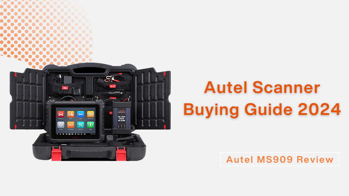 Autel Model Scanner Autel Scanner Buying Guide-Autel MS909 Review