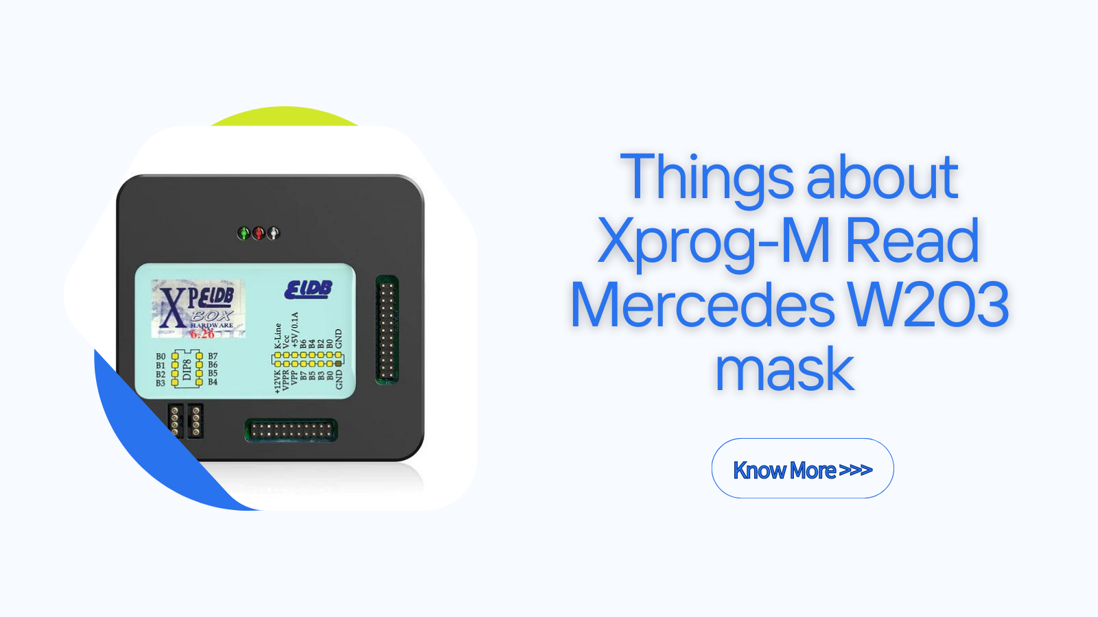 Mercedes Mask Xprog-M Read Mercedes W203 mask 4J74Y Review