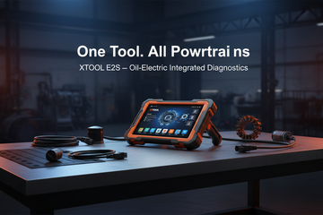 XTOOL E2S Oil-Electric Diagnostic Platform: One Tool for ICE, Hybrid, and EV Service