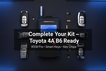 Lonsdor K518 Pro Adds Spare Smart Key Programming for 2025-2026 Toyota and Lexus (4A B6)