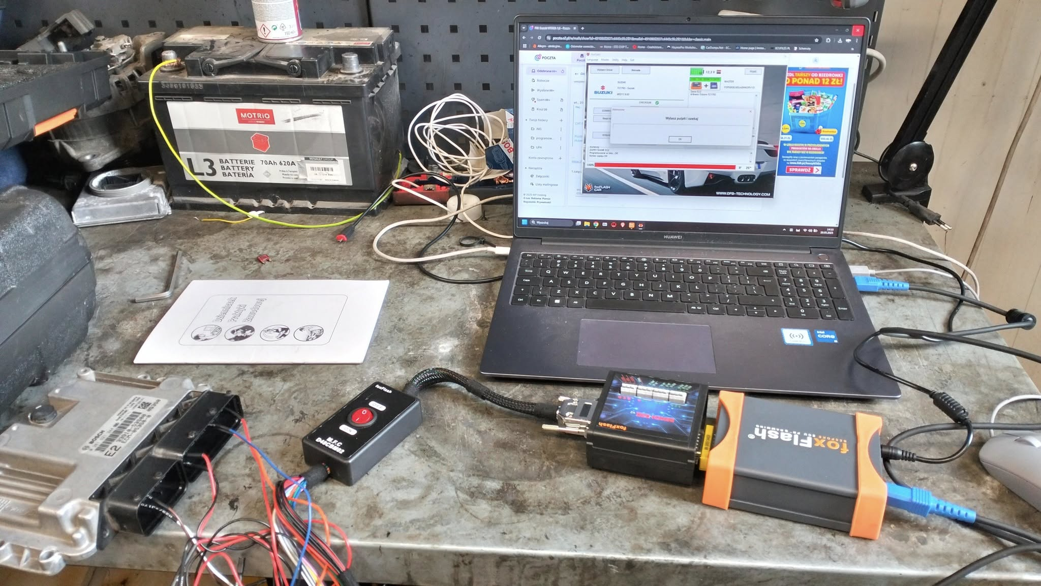 Fox Flash Programmer A Cautionary Tale: ECU Compatibility and Proper Wiring Matter When Usi