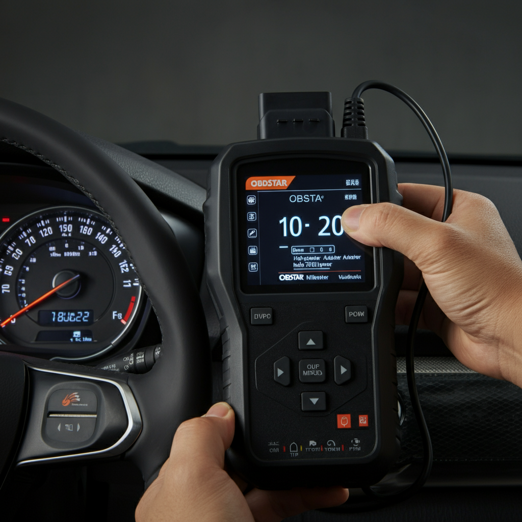 # How to Use OBDSTAR ODOMaster for 2024 Toyota R7F701401 Mileage Calibration