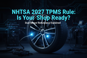 NHTSA Proposes Dual-Sensor TPMS Mandate for MY2027: What Independent Auto Shops Must Know
