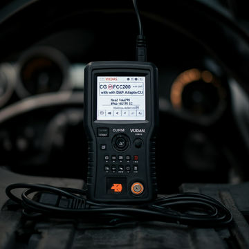 How to Read Toyota ECU 89661-36190 Using CG FC200 with DAP Adapter