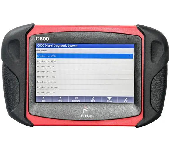 CAR FANS C800 Diesel & Gasoline Vehicle Diagnostic Tool with Special Function