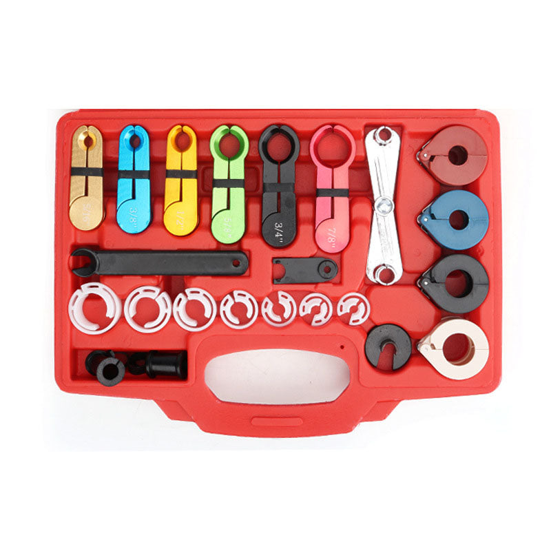 A/C Disconnect Tool for Auto Air Conditioner Refrigerant Fluorine Hose,Cold Air Hose,Quick Coupler Fuel Hose,Air Hose Compressor