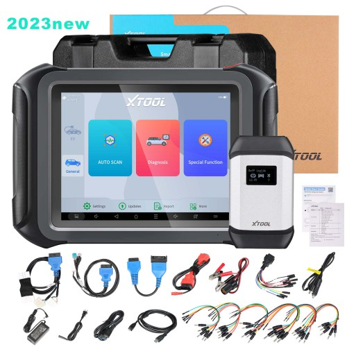 XTOOL D9EV D9 EV Car Diagnostic Tool Topology Mapping Function Energy Vehicles For Tesl-a With Battery Pack Detection IMMO