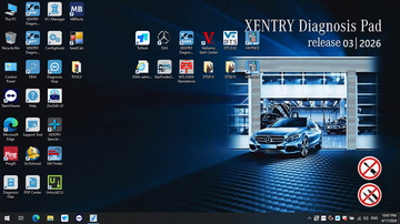 1TB HDD/SSD with 2026.03 BEN-Z 2026.03 B-MW/ODIS V25.03 VW Software Dual Systems for MB Star C4 and B-MW ICOM/ VAS6154