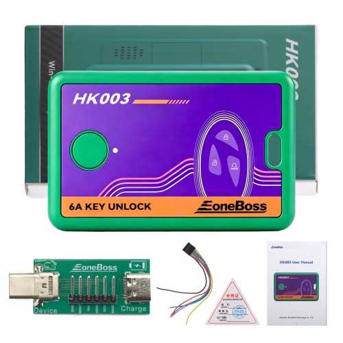 EoneBoss HK003 6A Smart Key Master for Hyundai Kia Smart Key System with Solder-Free Adapters
