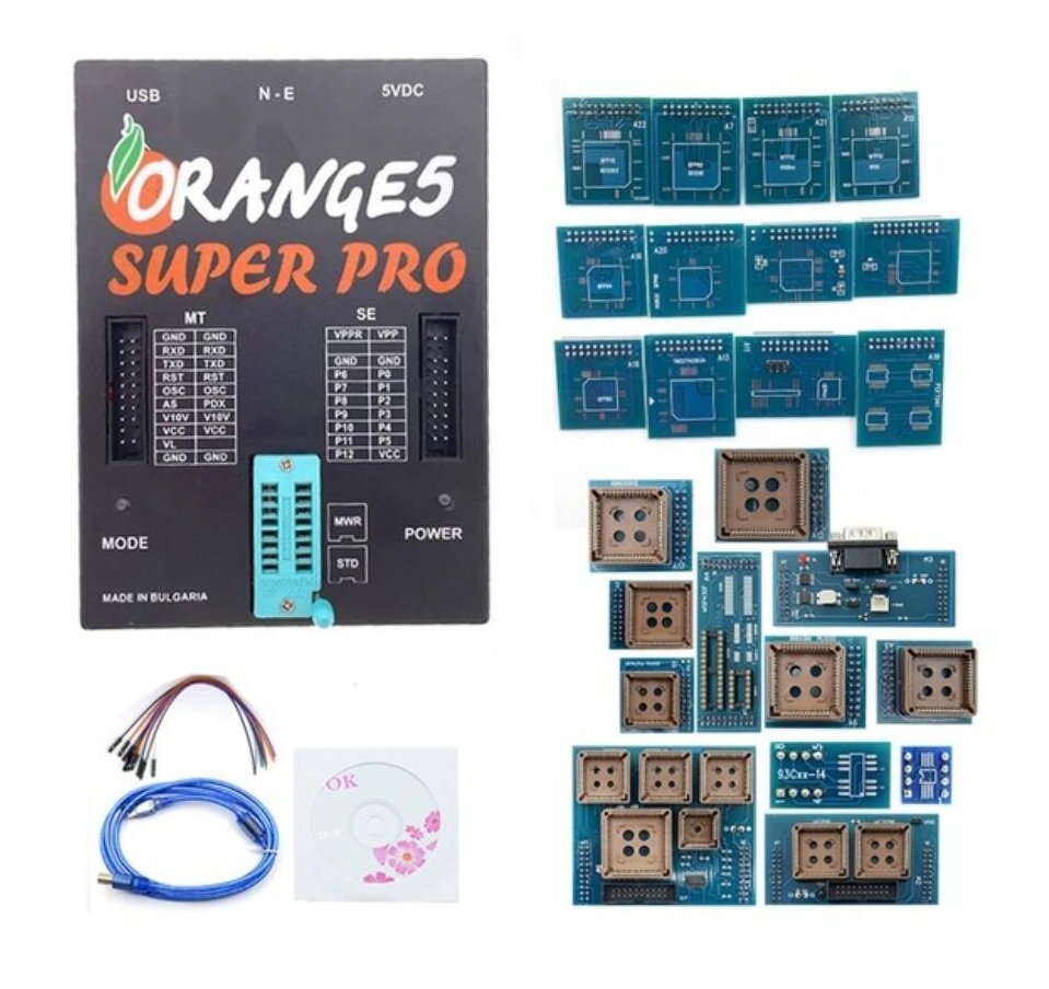 OEM Orange 5 Super Pro V1.38 OBD2 Car Programmer Upgraded Professional