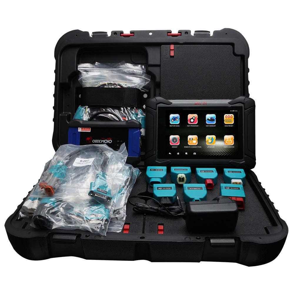 Motorcycle Engine Analyzer OBDEMOTO T5 OBD2 Scanner Diagnostic Tool for Motorcycle Code Reader/En