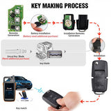 2023 Xhorse VVDI BEE Key Tool Lite with 6 XKB501EN Wire Remotes