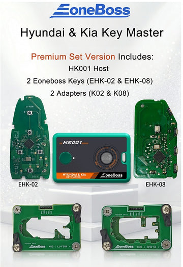 Eoneboss HK001 Premium Set (HK001*1 + Kia Remote*2 + Adapter K02*1 + K08*1)