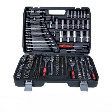 216pcs Mechanic Tool Set Socket Wrench Auto Protection Tool 72 Teeth Quick Wrench Combination Kit
