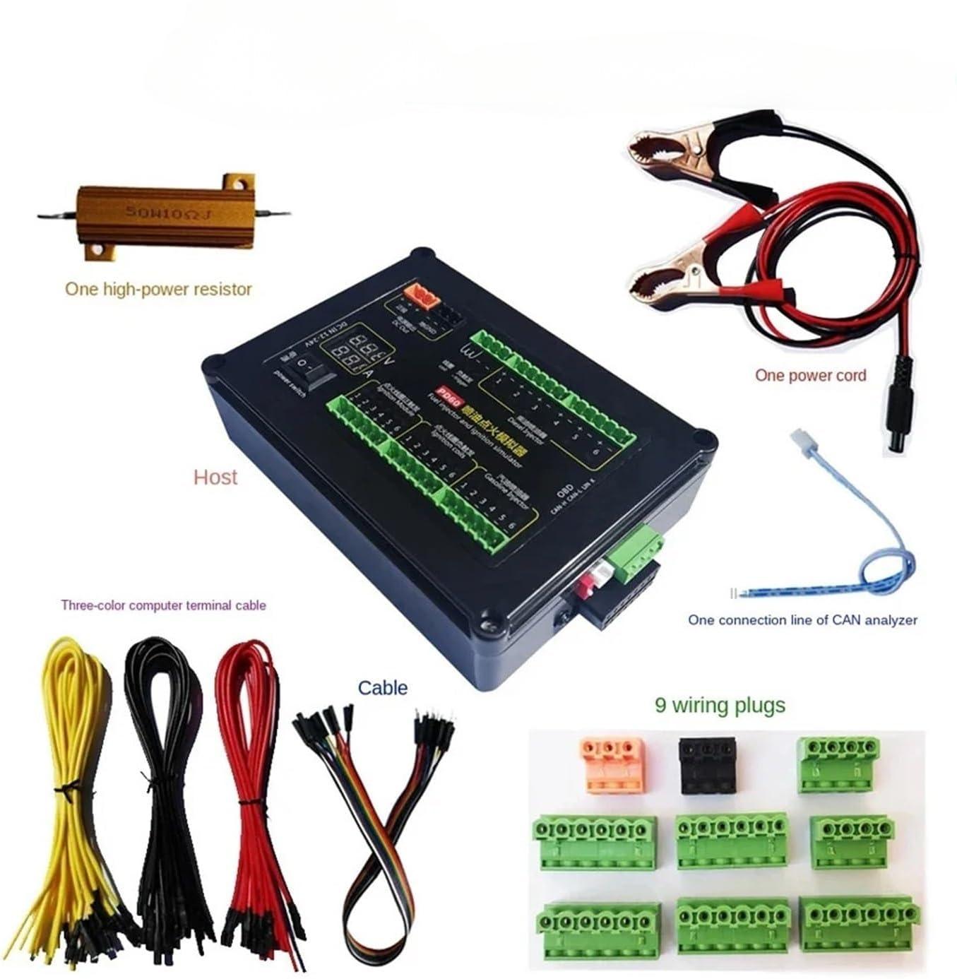 PD60 Fuel Injection Ignition Simulator ECU Maintenance Platform Testing Equipment-Gasoline Diesel Vehicle Computer Board