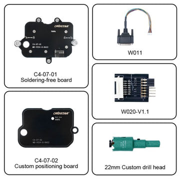 OBDSTAR C4-07 MB-VGS4-0-NAG2 Adapter Kit used with KeyMaster X300 G3/DC706