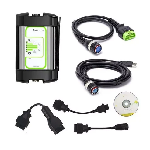 V-ocom 88890300 Interface Adapter for Volv.o/Renaul.t/UD/Mack Truck Diagnose Round Interface( V-olvo）