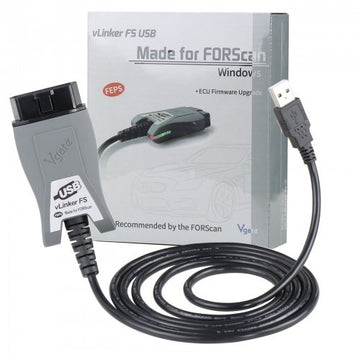 Vgate vLinker FS ELM327 OBDII Diagnostic Tool FORScan USB interfere