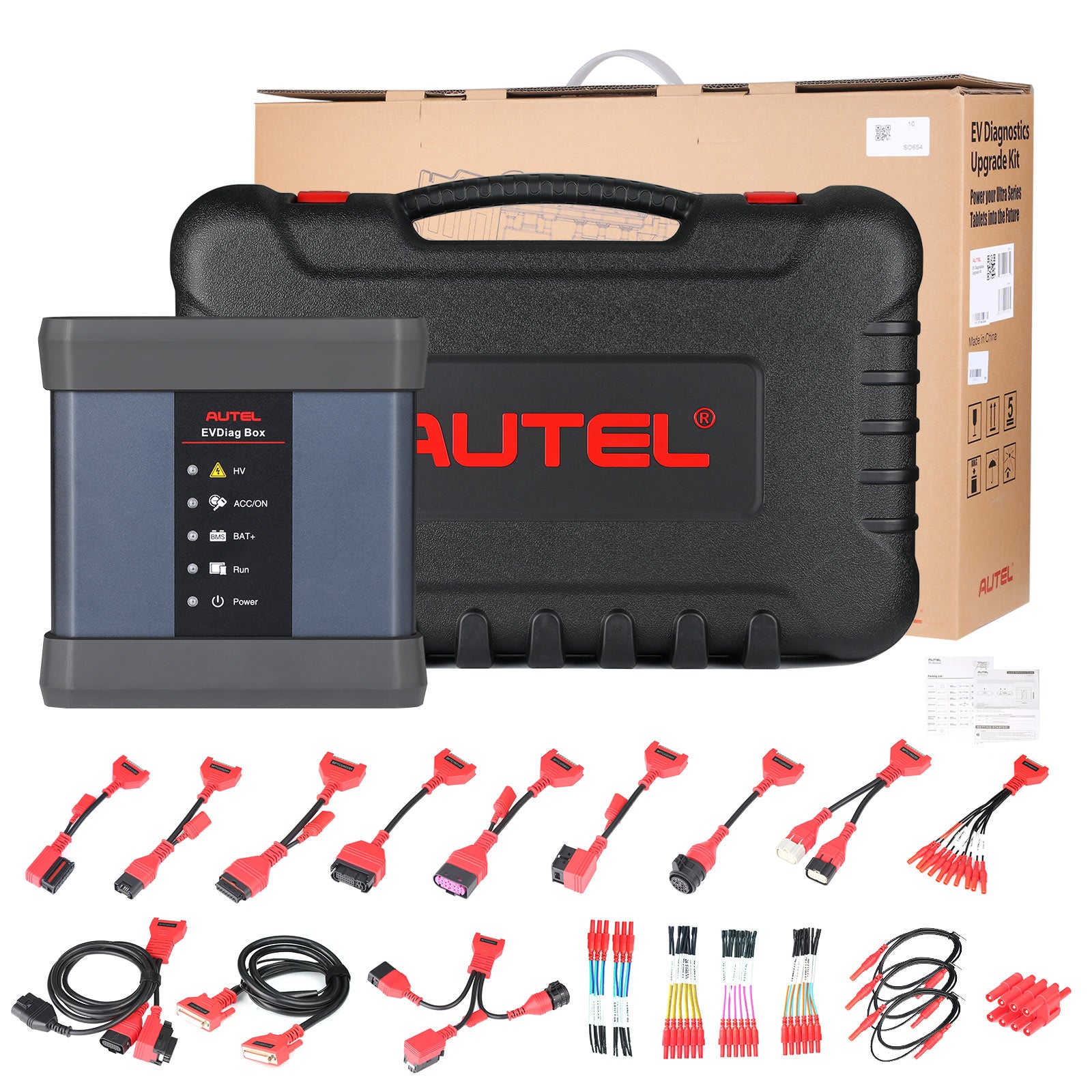 AUTEL EV Diagnostics Upgrade Kit EVDiag Box & Adapters for Battery Pac