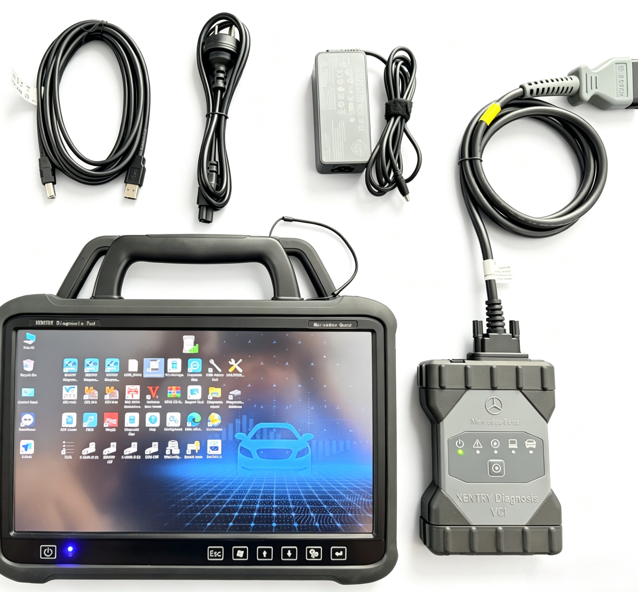 Xentry Diagnosis VCI Multiplexer C6 DOIP with 2026.06 software for Mercede.s Vehicles till 2026