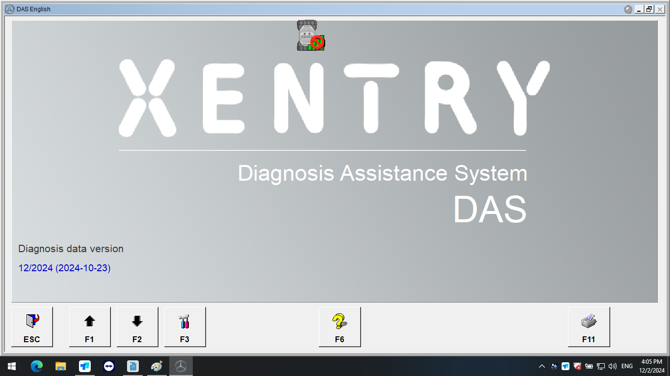 V2025.09 Benz Xentry Diagnostic & Programming Software For Mercedes installed in SSD/HDD