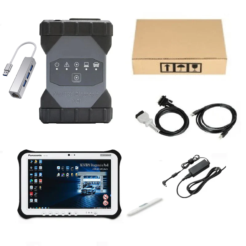 Xentry Diagnosis VCI Multiplexer C6 DOIP with 2026.06 software for Mercede.s Vehicles till 2026