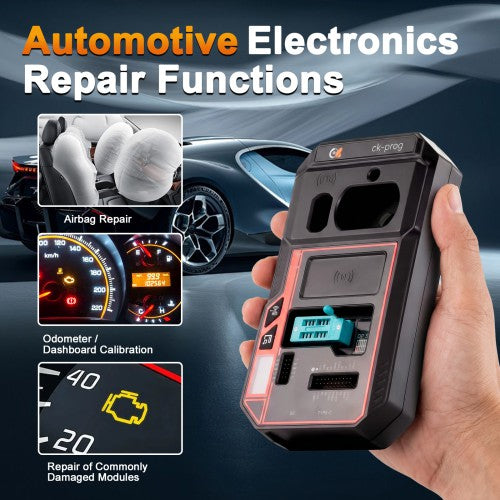 CK-PROG Automotive Programmer Supports Reading and Writing of Chip Data, Programming, Flashing Supports Key Renew BMW BDC2 BDC3 MQB49 5C 5D