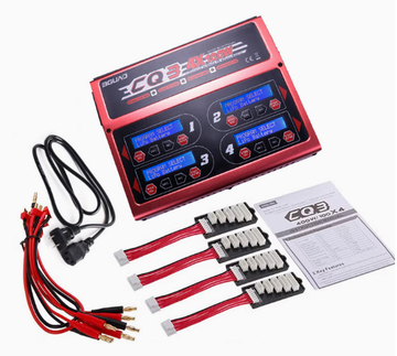 CQ3 4-Port 400W 1-6S RC Balance Charger