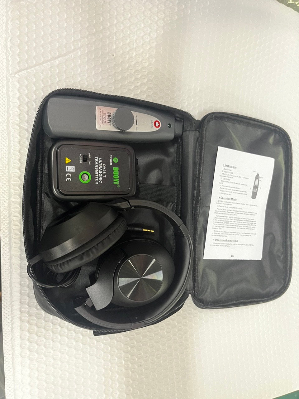 DUOYI DY26 Mini Ultrasonic Flaw Detectors Gas Handheld Portable Vacuum Sealing Leakage Tester Location Determine Leak Tester - VXDAS Official Store