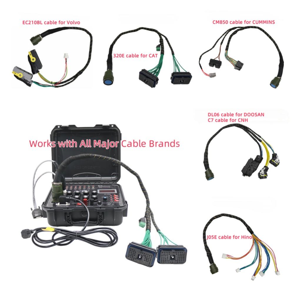 Ecu Testing Rig Engine ECU Test Bench Sensor Signal Simulation Tool For C7 C9 Cummins