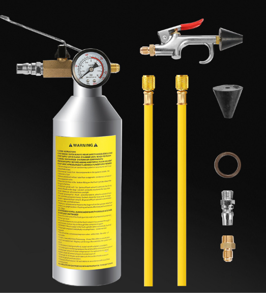 VXDAS A/C Flush Kit for Fuel Line & Air Conditioning Line & Carburetor Cleaning