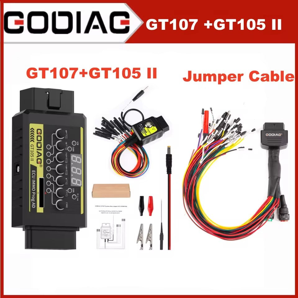GODIAG GT107 + GT105 II DSG Plus Gearbox Data for DQ250, DQ200, VL381,