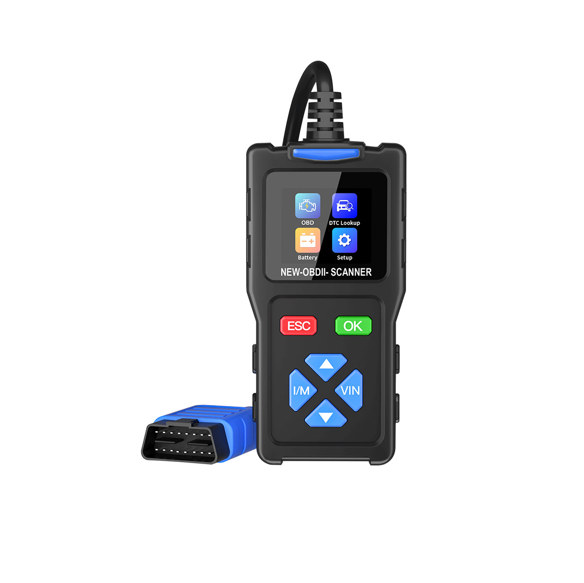 Jdiag T100 OBD2 Car Engine Scanner for All Cars Supports reading and c