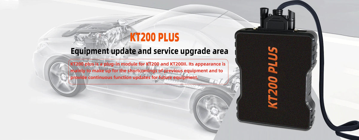 KT200 Plus ECU Programmer Read Write Clone ECU By Bench Mode/ OBD Support DTC off Immo off Map