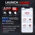 LAUNCH AIOBD (NueraDiag) Full System Diagnostic Scanner for iOS and Android Multi-Language Global Version
