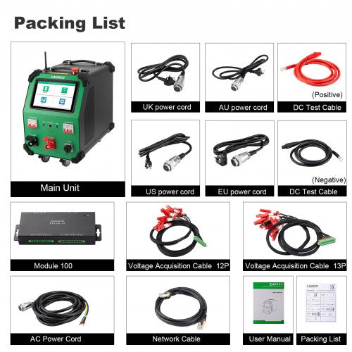 LAUNCH EVP711 EV Battery Module Charger & Discharger